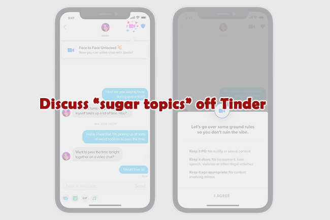 How to find a sugar daddy on tinder, discuss sugar topics or arrangement